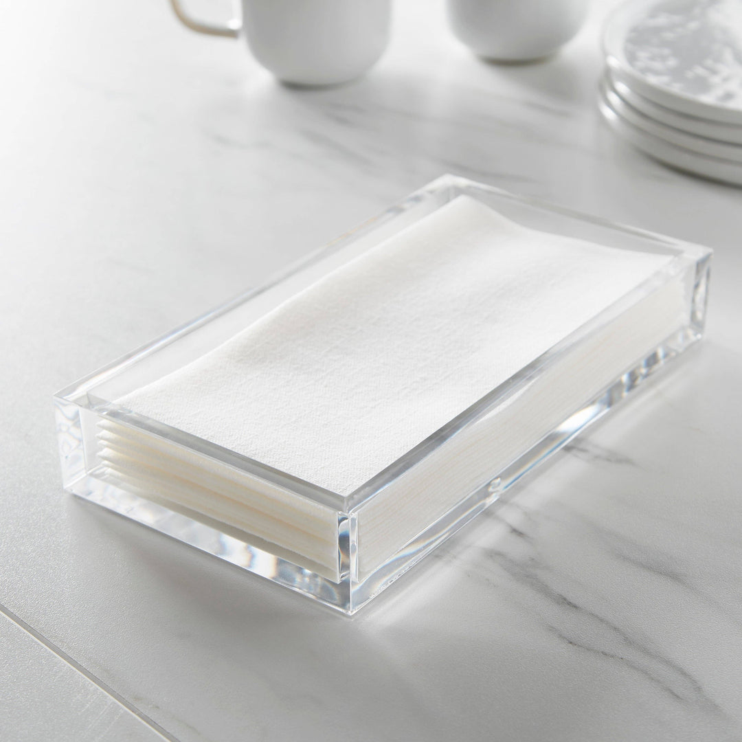 Acrylic Lunch Napkin Holder 9.25x5