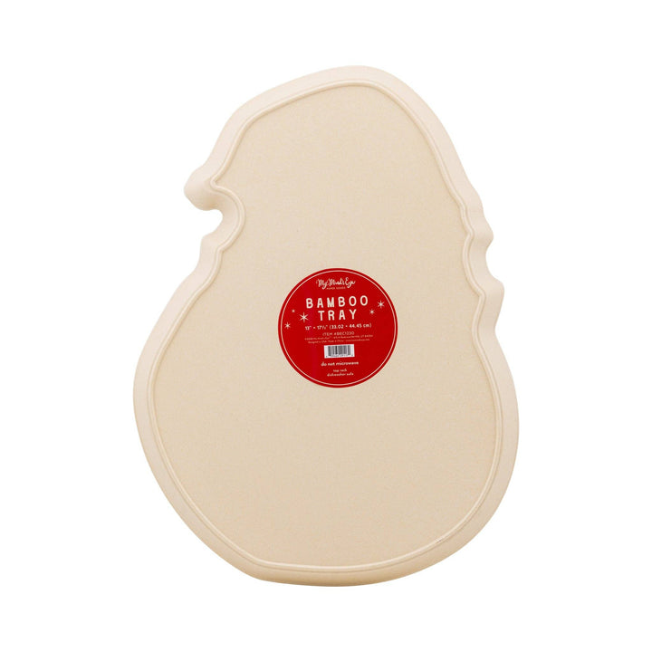 Santa Bamboo Tray