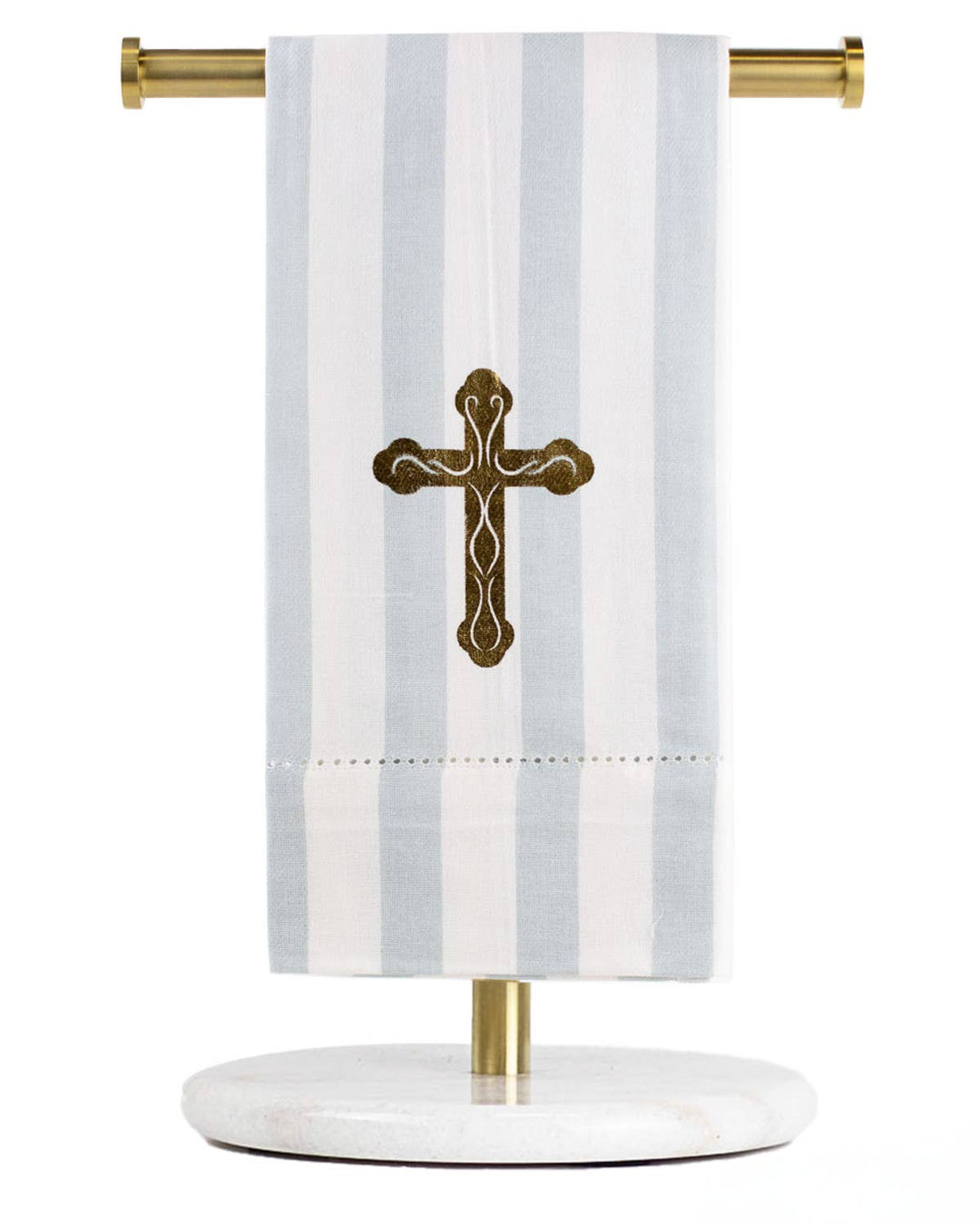 Everlasting Cross Hemstitch Hand Towel