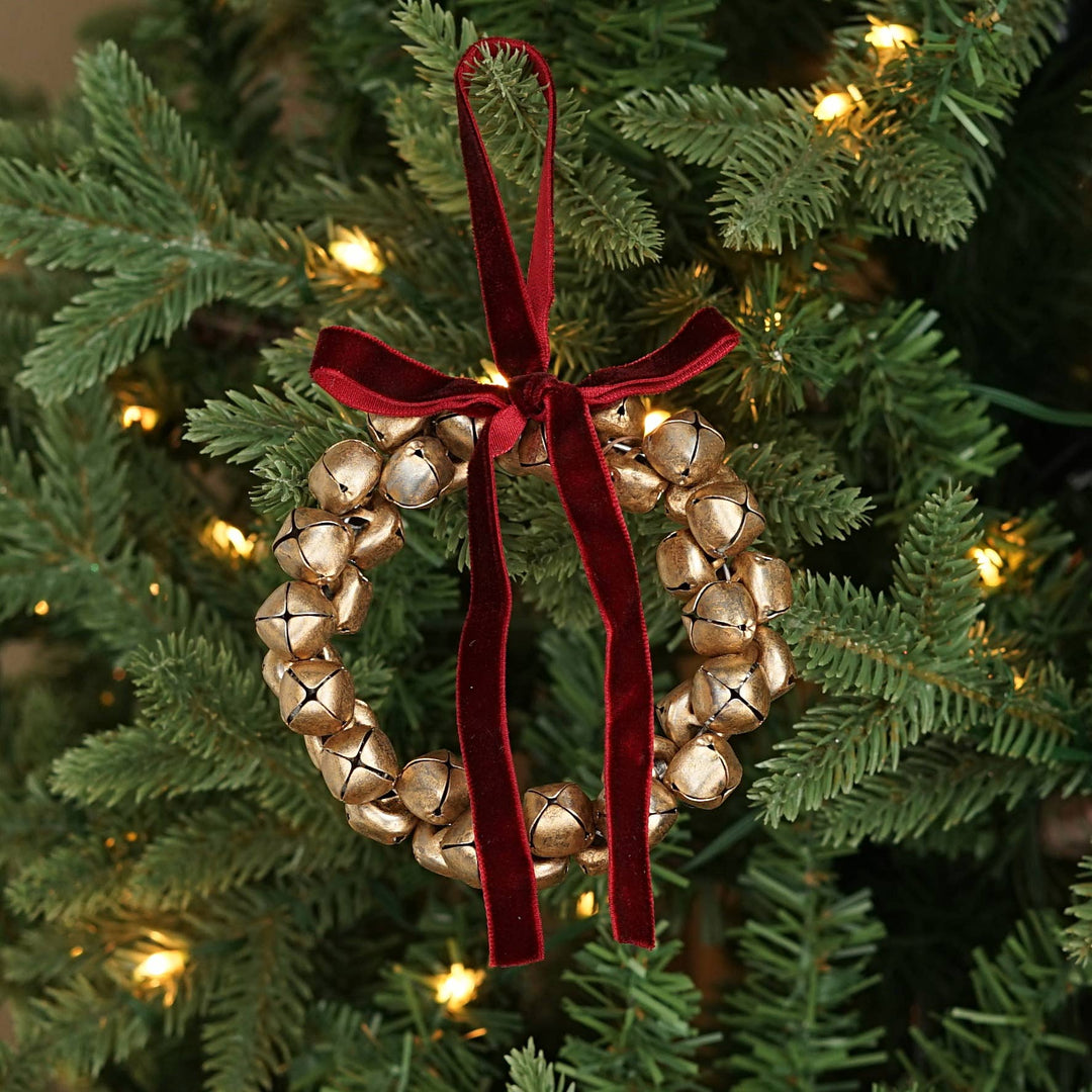 3.75in Jingle Bell Wreath Ornament