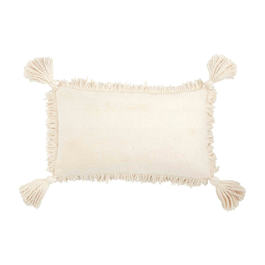 Lumbar Fringe Tassel Pillow