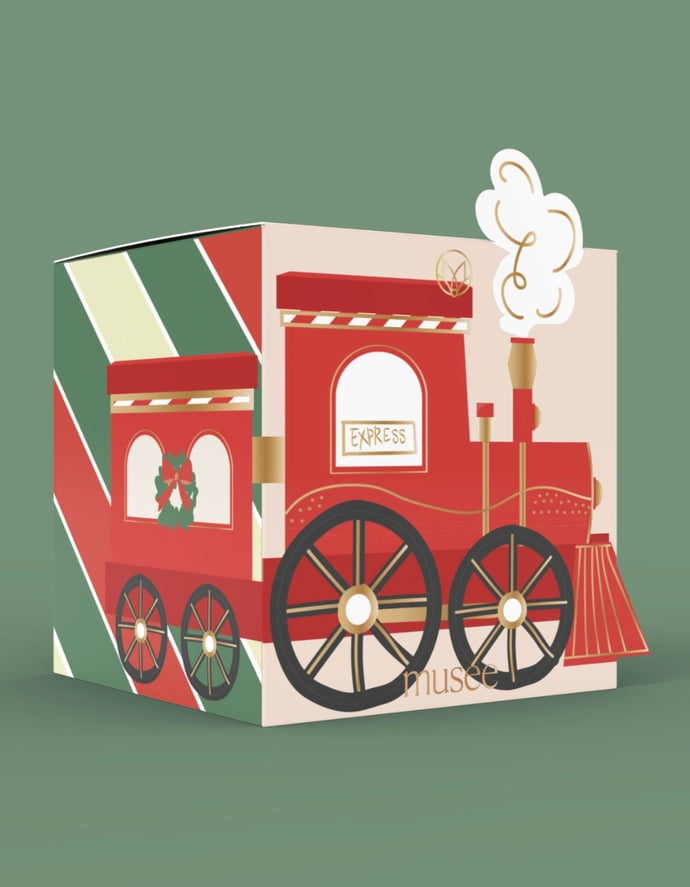 Christmas Train Boxed Balm by Musee Bath - Bloom and Petal