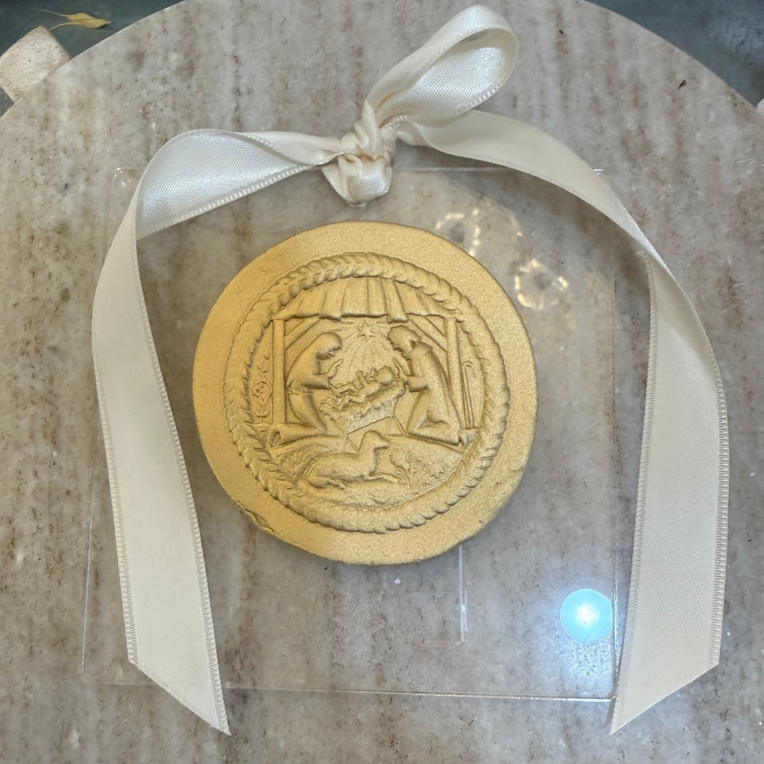 Nativity Acrylic Christmas Ornament