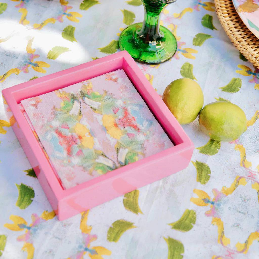 Laura Park Bamboo Cocktail Napkin Holder