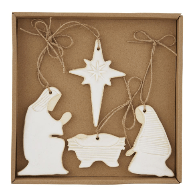 Nativity Ornament Set