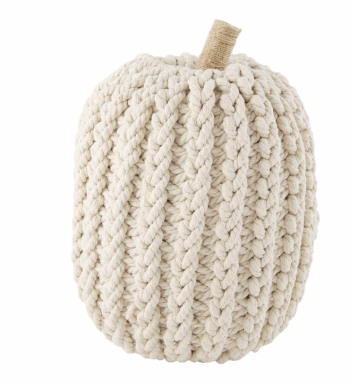 Knit Fabric Pumpkins