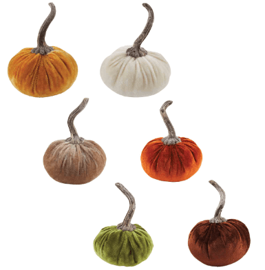Velvet Mini Pumpkin