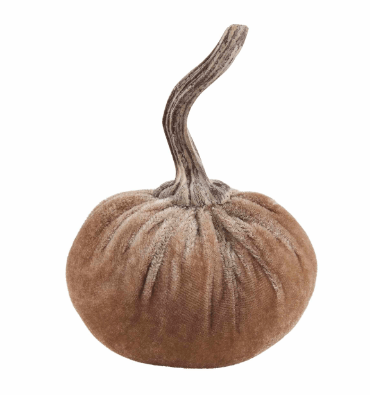 Velvet Mini Pumpkin