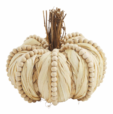 Beaded Husk Pumpkins