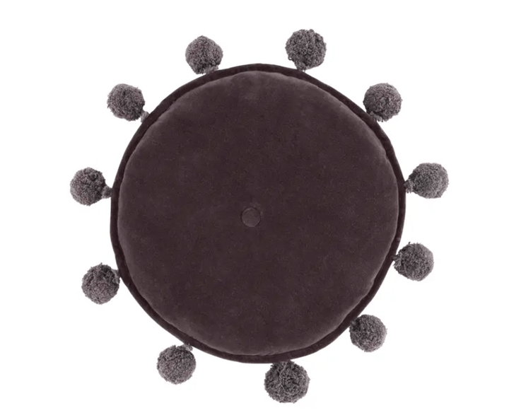 Round Velvet Pillows