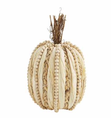 Beaded Husk Pumpkins