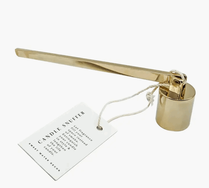 Gold Candle Snuffer
