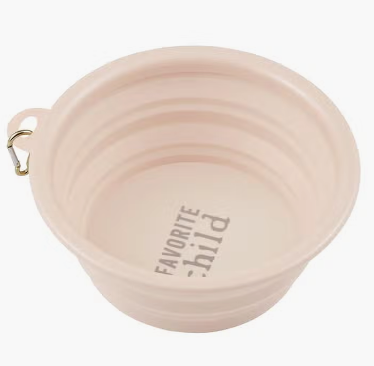 Favorite Child Collapsible Pet Bowl - Bloom and Petal