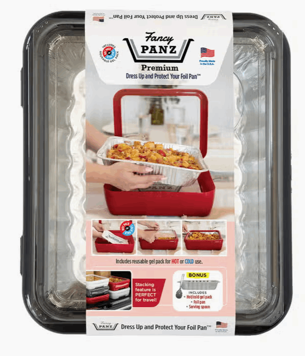 Fancy Panz® Premium - Charcoal, Includes Hot/Cold Gel Pack