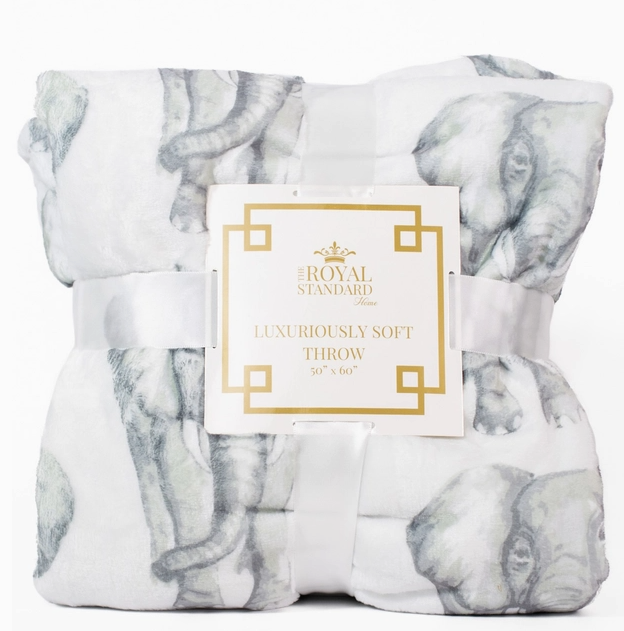 Elephant Throw Blanket