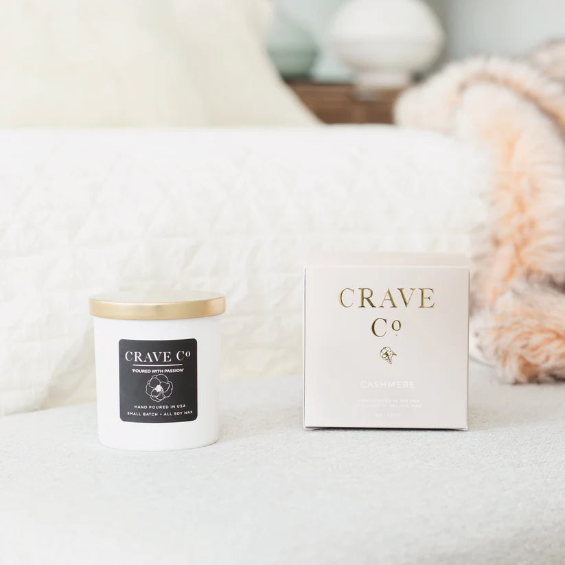 Cashmere Boxed Candle - Bloom and Petal