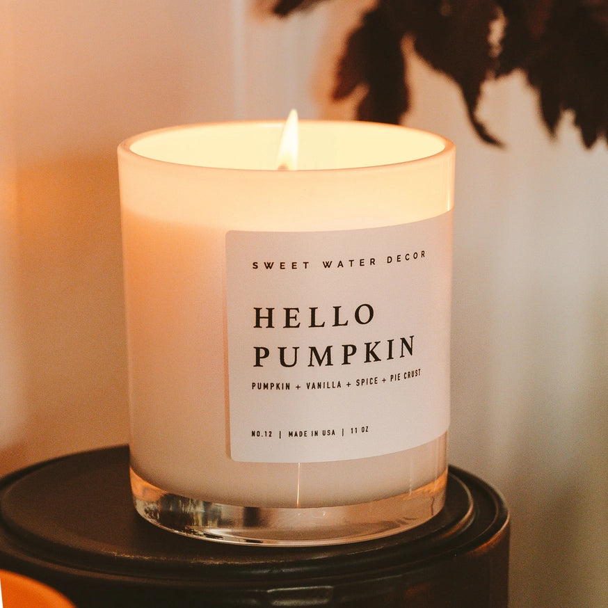 Hello Pumpkin 11 oz Soy Candle