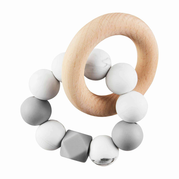 Silicone & Wood Teether