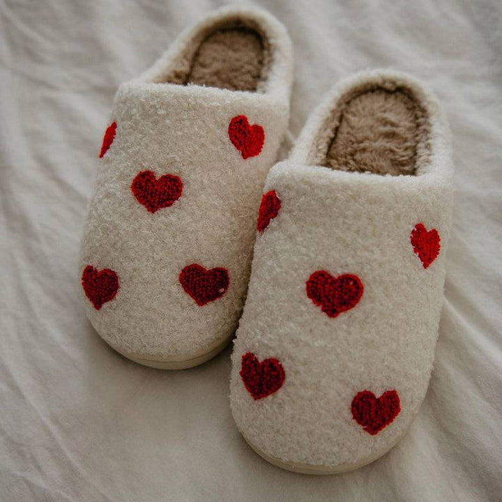 Red Heart Slippers