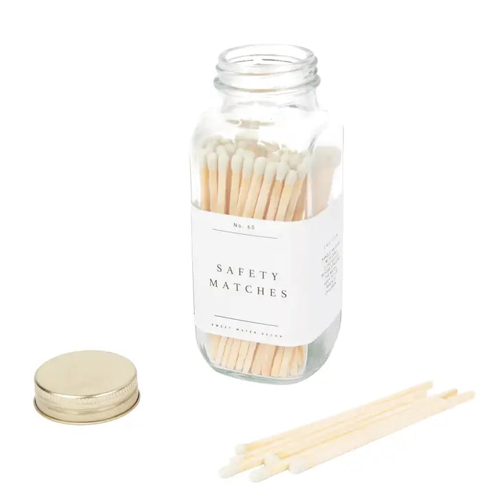 Safety Matches - White - 60 Count