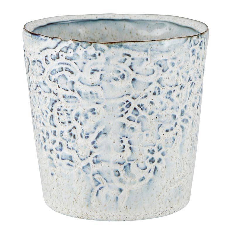 Medium Blue Stone Pot