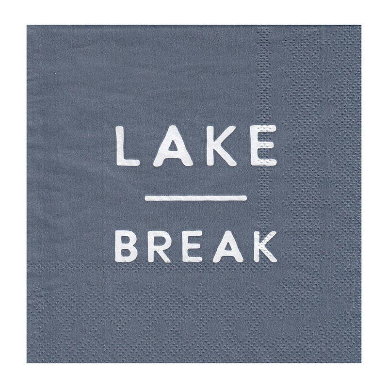 Lake Break Paper Cocktail Napkins