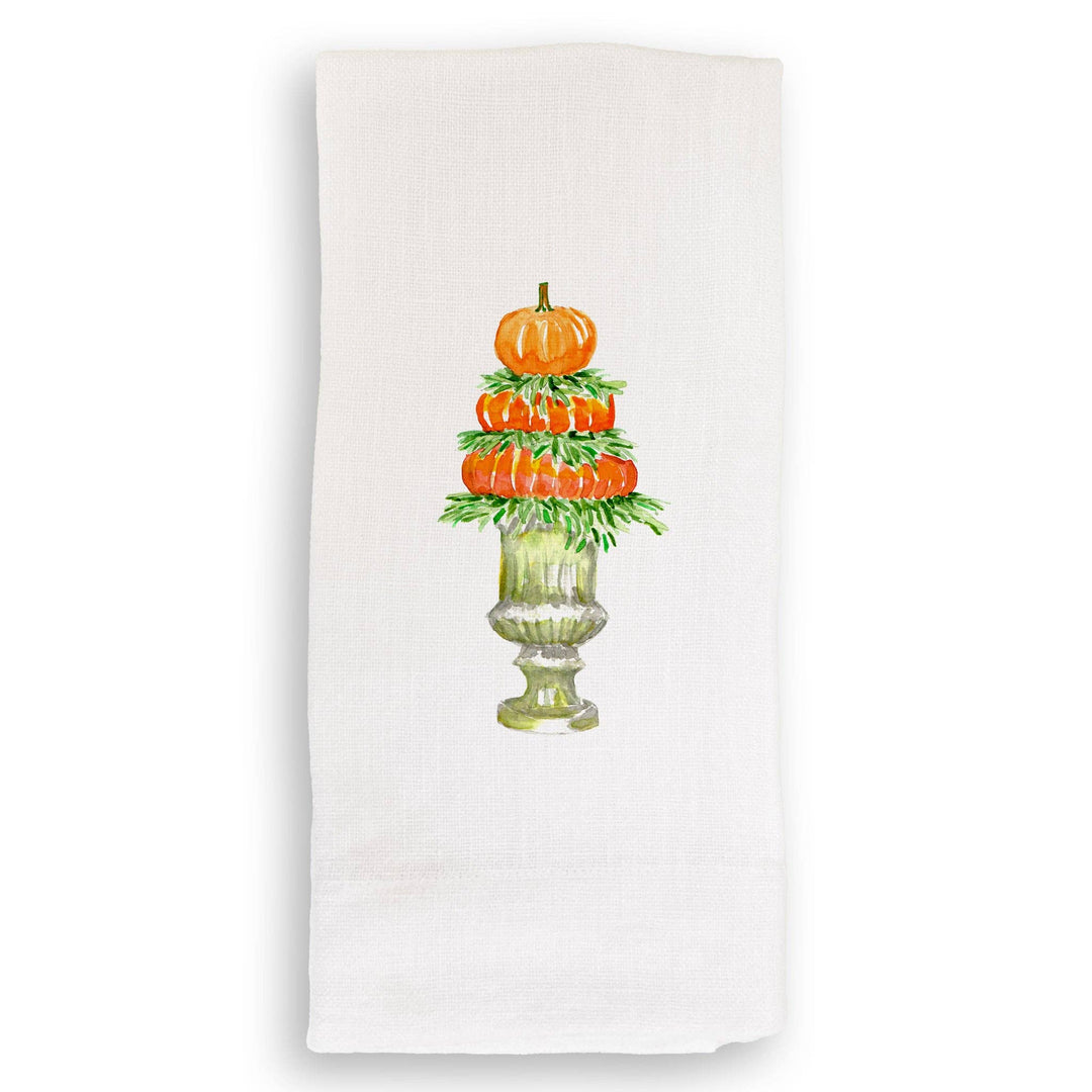 Pumpkin Topiary Towel