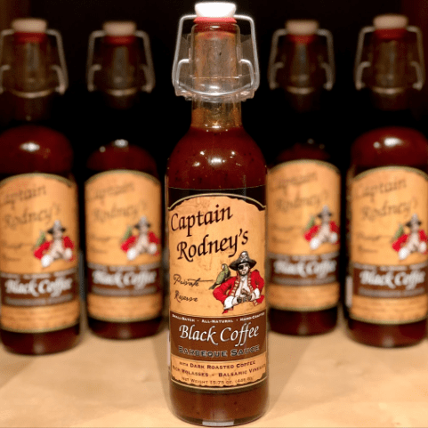 Captain Rodney's Private Reserve - Black Coffee Barbecue Sauce