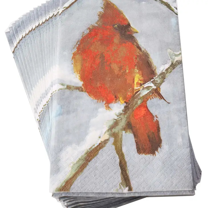 Winter Song Guest Towel-Christmas - Bloom and Petal