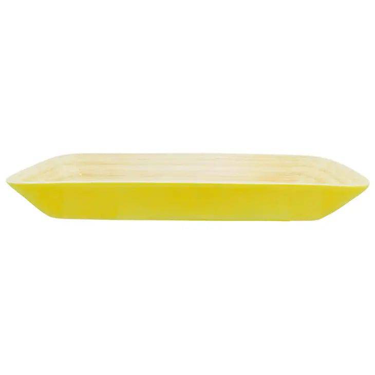 Laura Park Citrine Bamboo Tray