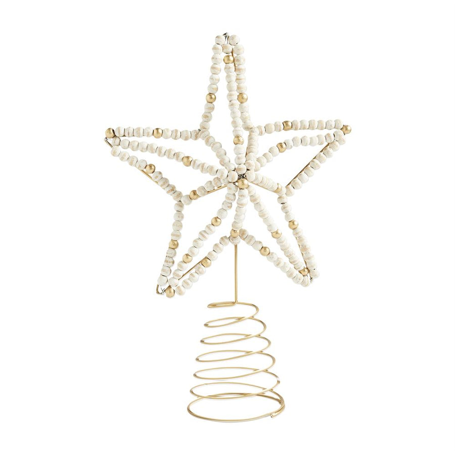 Beaded Star Tree Topper - Bloom and Petal