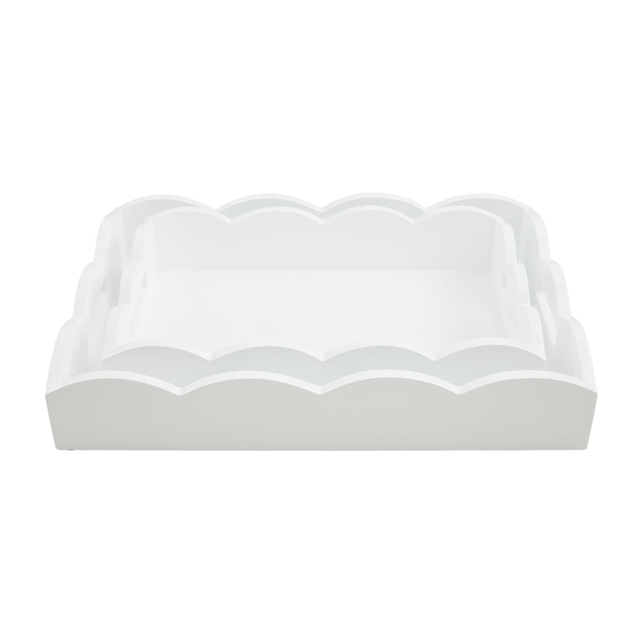 Scallop Lacquer Tray 2 sizes - Bloom and Petal
