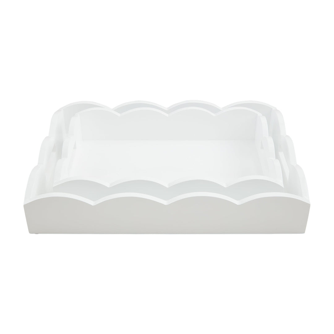 Scallop Lacquer Tray 2 sizes