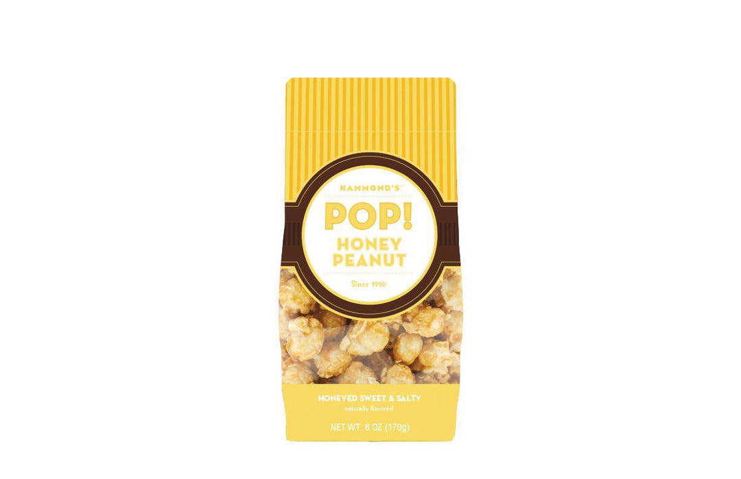 Natural Honey Peanut Popcorn by Hammond's