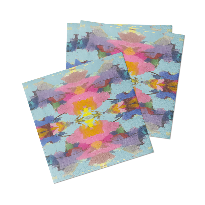 Antigua Smile Cocktail Napkins by Laura Park