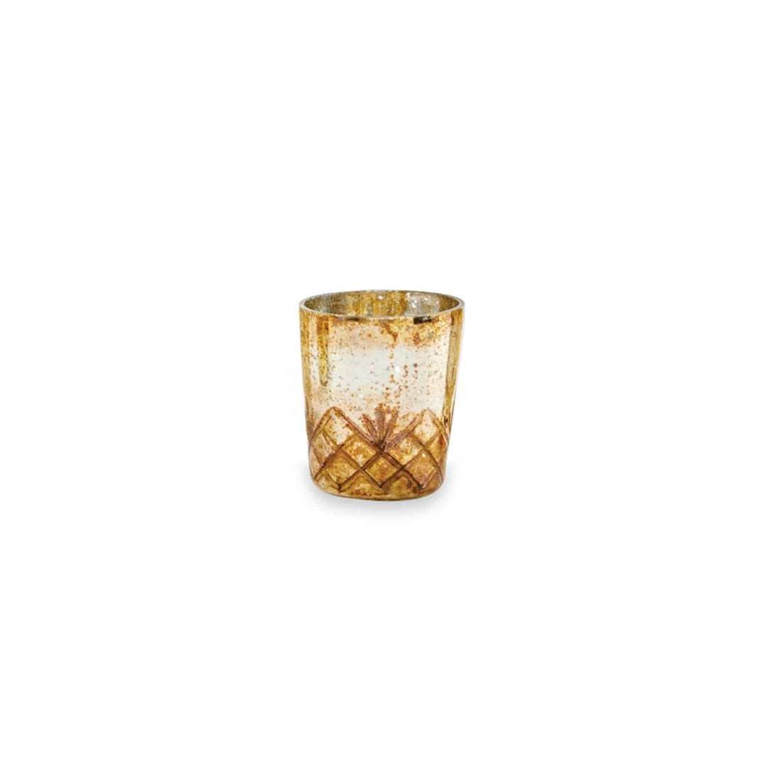 Criss Cross Mercury Votive