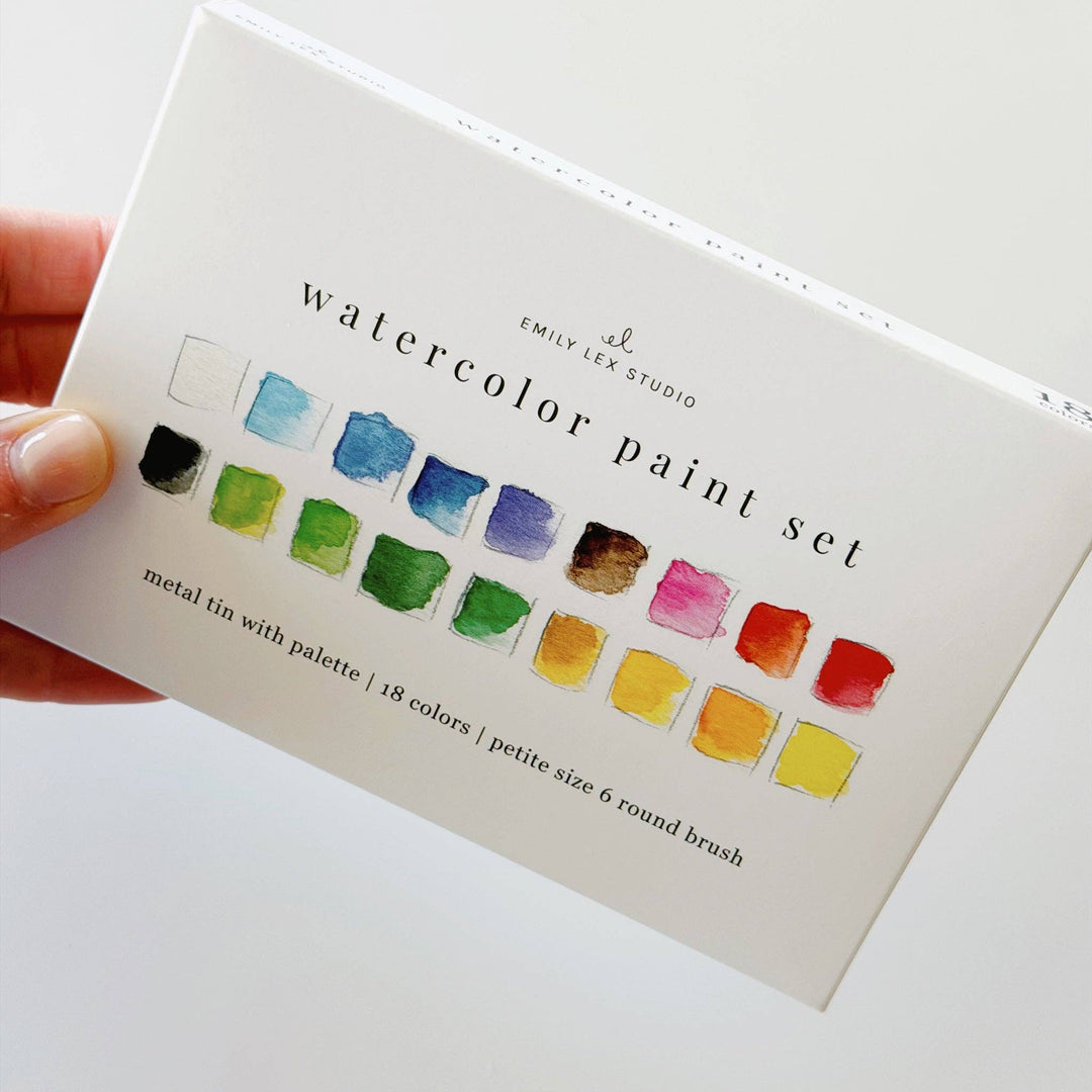 Watercolor Paint Set- Emily Lex
