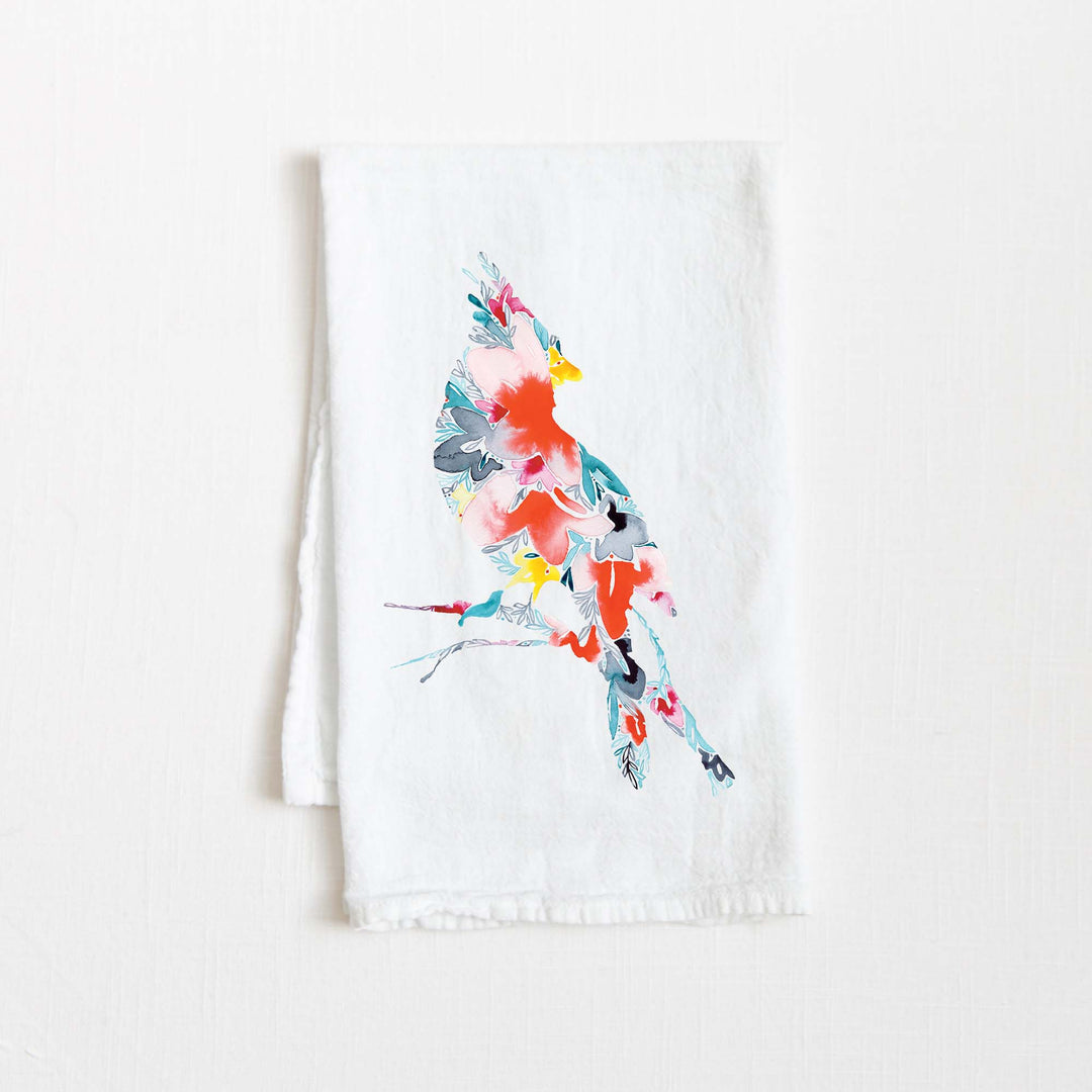 Cardinal Flour Sack Tea Towel