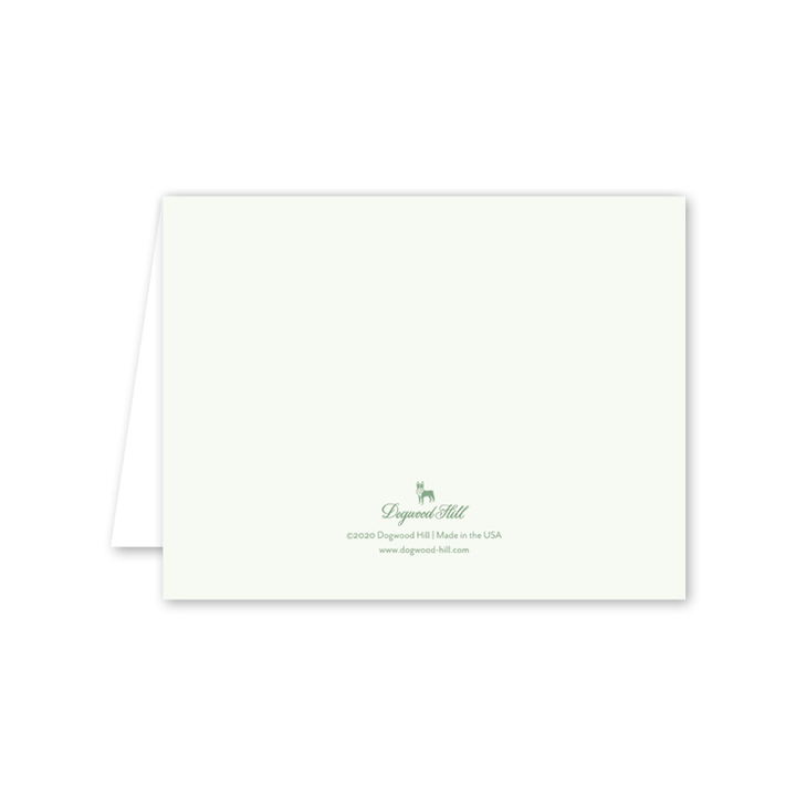 Cross Green Blessings: Single Card