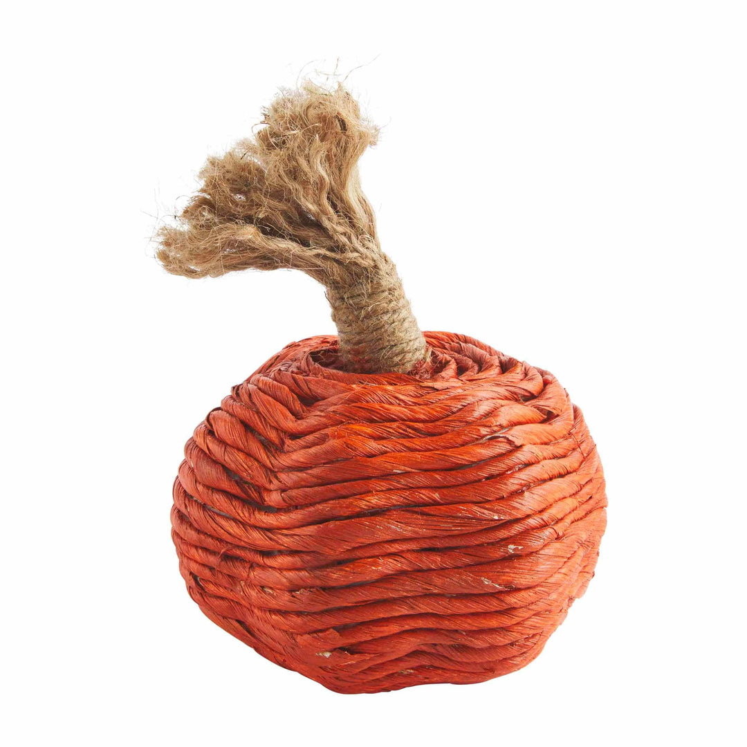 Small Corn Husk Rope Pumpkin