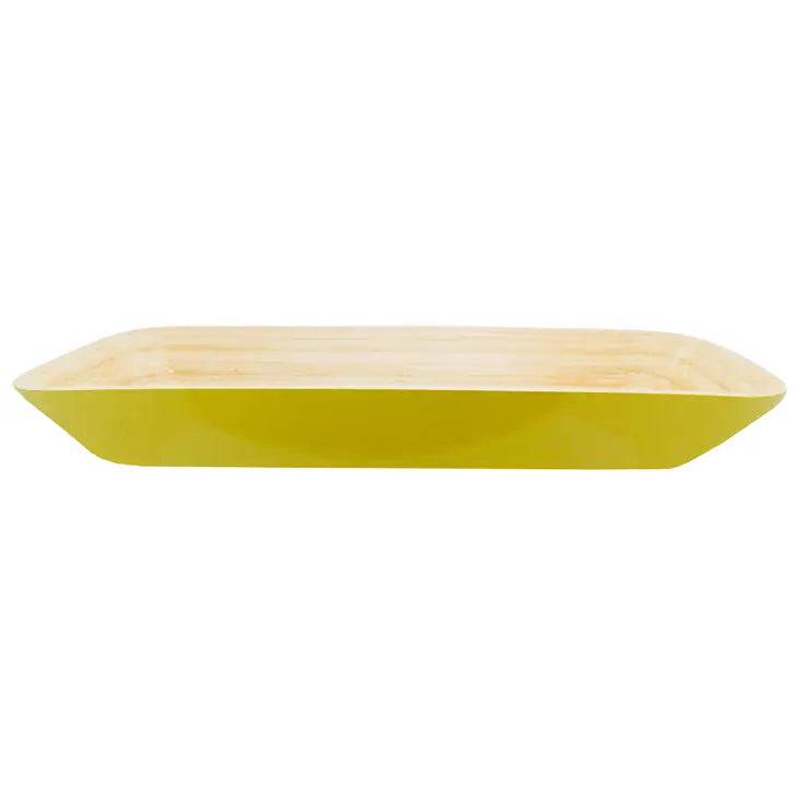 Laura Park Green Bamboo Tray