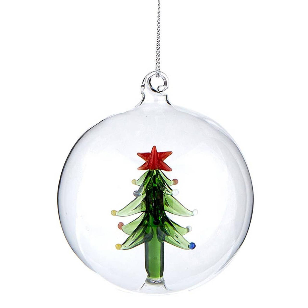 Tree Glass Ornament