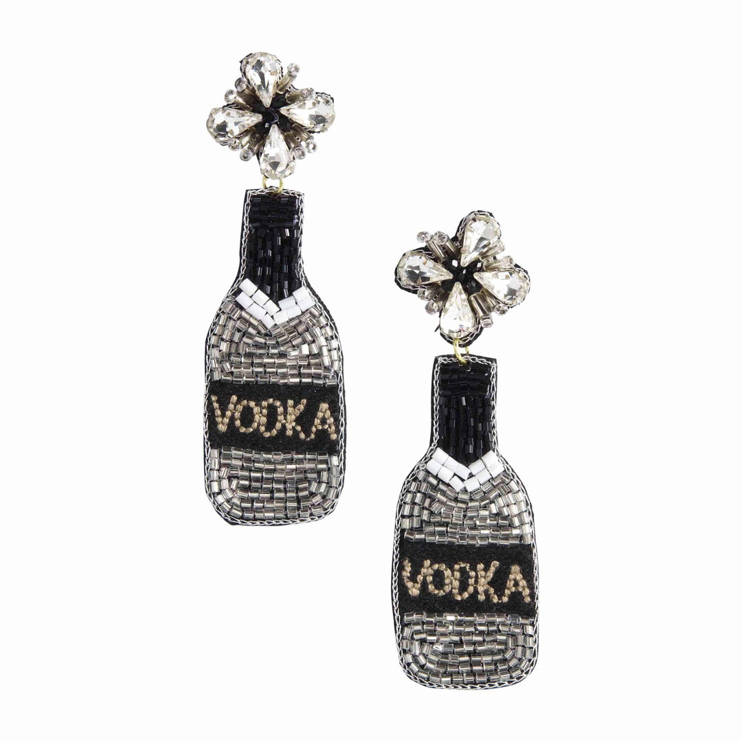 Vodka Beaded Earrings
