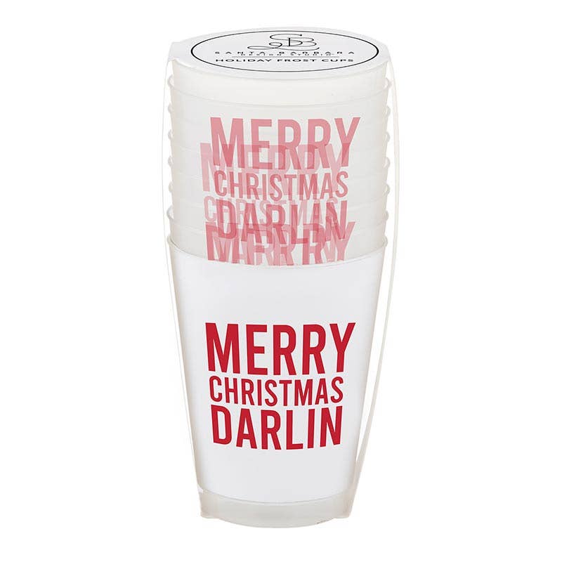 Merry Christmas Darlin- Frost Cup - Bloom and Petal