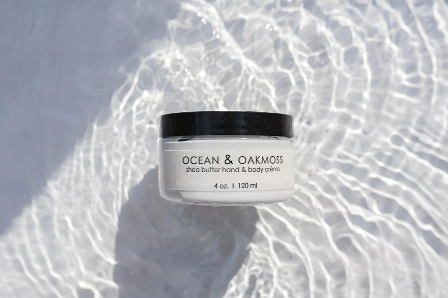 Ocean & Oakmoss Shea Butter Hand Creme - Bloom and Petal