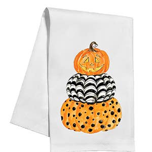 Pumpkin Stack Kitchen Towel