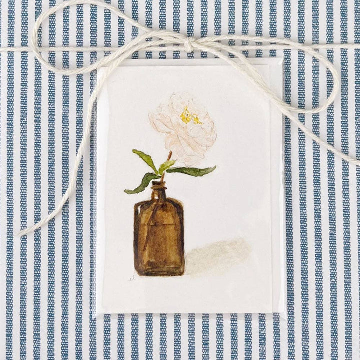 Peony Mini Notecard by Emily Lex