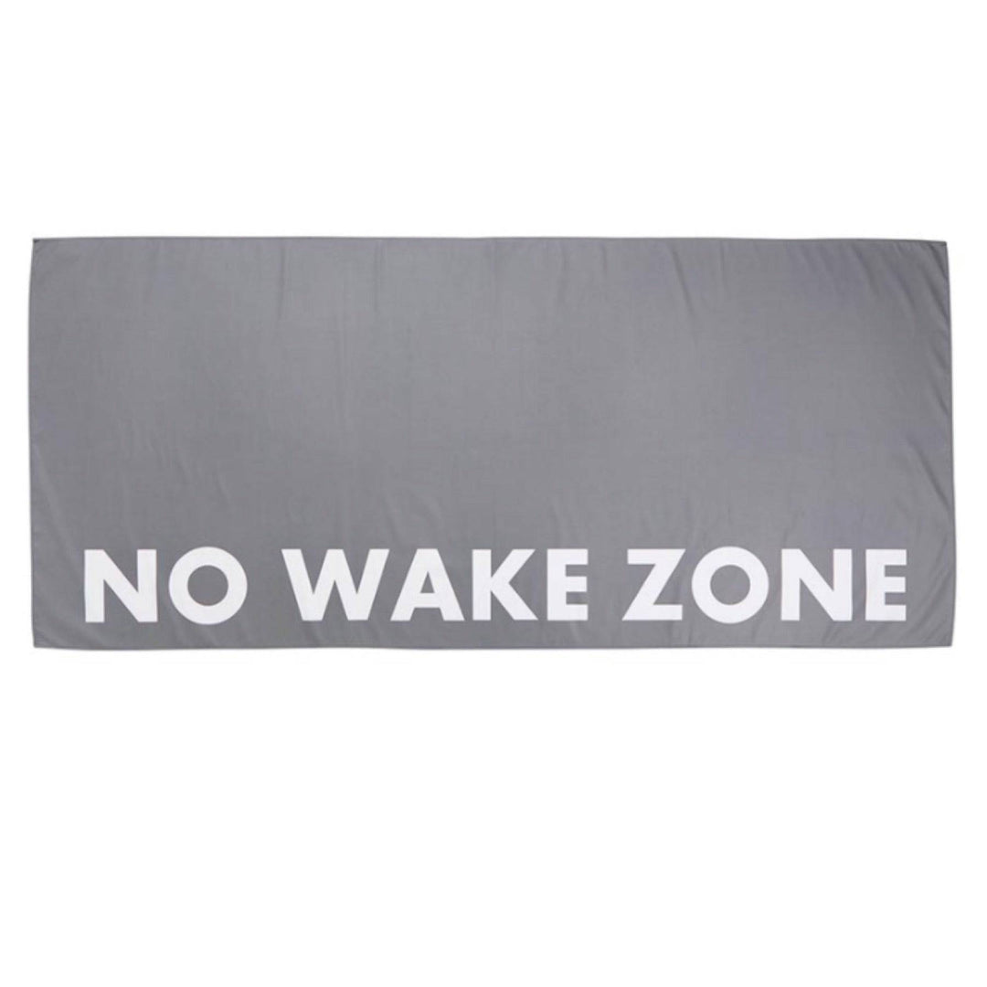 No Wake Zone Oversized Beach Towel