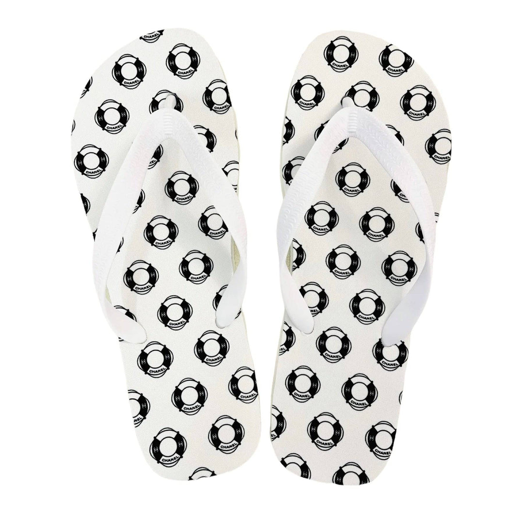 CC Designer Inspired Buoy Flip Flops