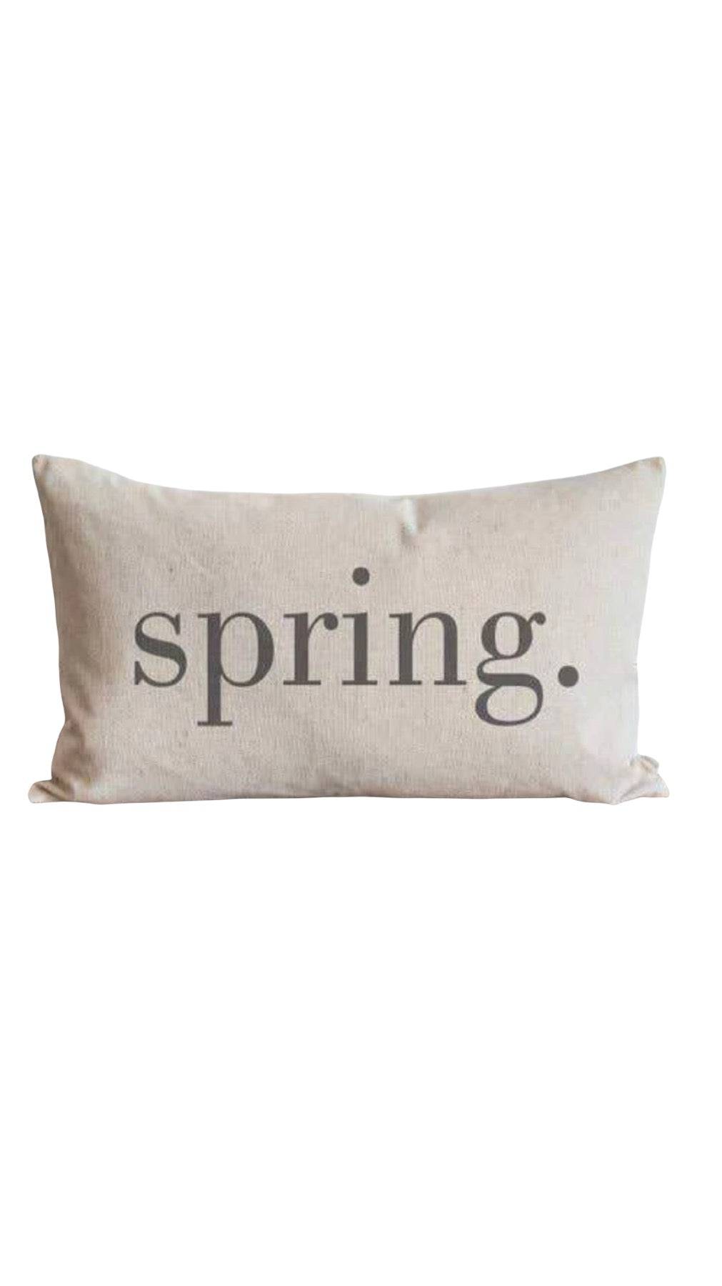 Spring Pillow